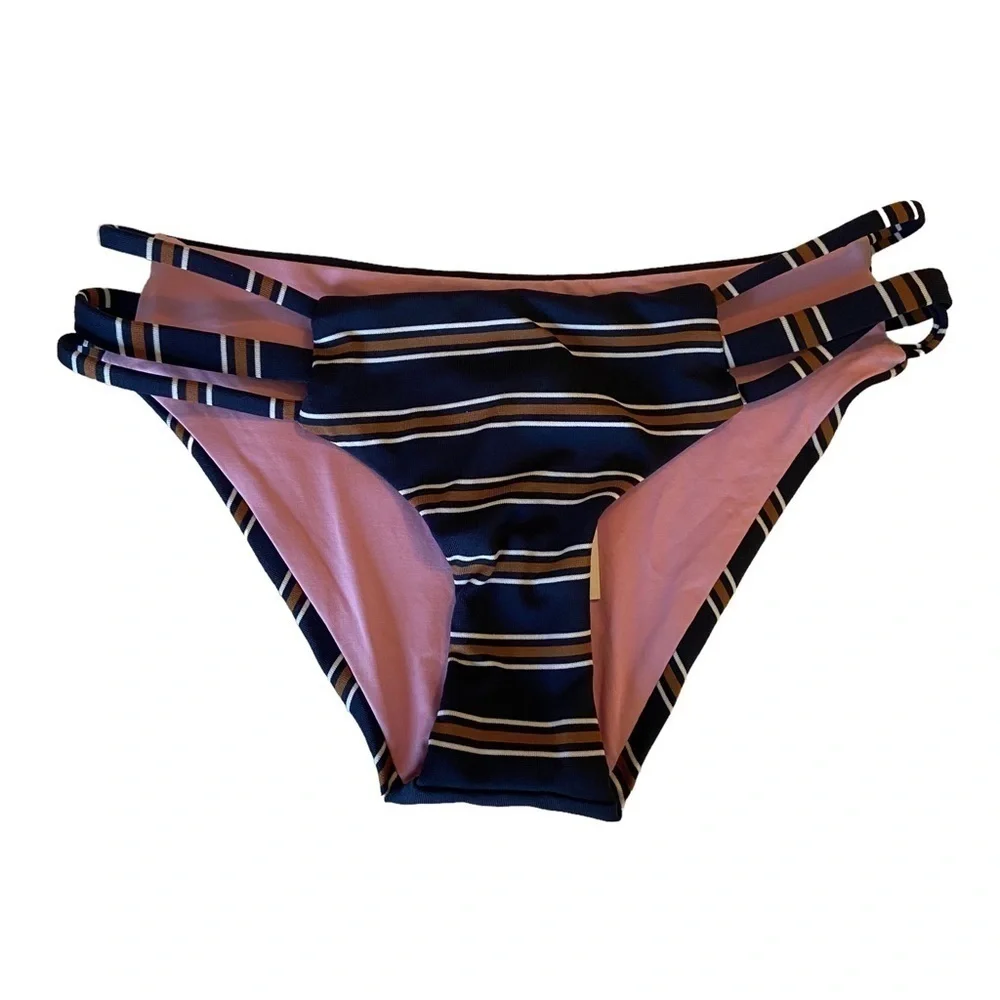 ISABELLA ROSE Broadway Maui Striped Bikini Bottom